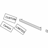 OEM 2004 Buick Century Body Side Molding - 10265342