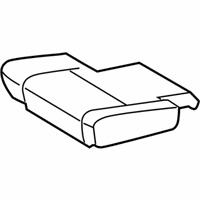 OEM 2022 Toyota Sequoia Seat Cushion Pad - 71611-0C090