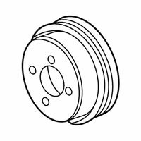OEM 2022 Ford F-350 Super Duty Pulley - LC3Z-8509-A