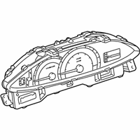 OEM 2010 Toyota Yaris Cluster Assembly - 83800-52S20