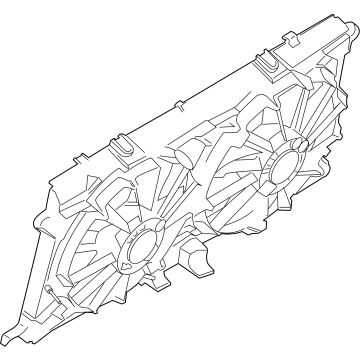 OEM 2021 Ford F-150 MOTOR AND FAN ASY - ENGINE COO - ML3Z-8C607-C