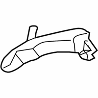 OEM 2009 Pontiac Vibe Handle, Front Side Door Outside *Blue - 19184190