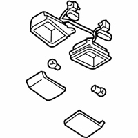 OEM 1998 Infiniti QX4 Lamp Assembly-Spot, Roof Console - 26430-0W00A