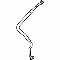 OEM 2004 Nissan Murano Hose-Flexible, Low - 92480-CA01A