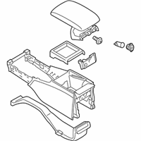 OEM 2013 Infiniti M56 Console Complete - 96905-1MA4C