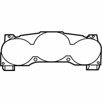 OEM 2007 Chrysler Sebring Cluster-Instrument Panel - 5107702AJ