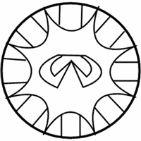 OEM 2003 Infiniti FX35 Cap-Disc Wheel - 40315-CG210