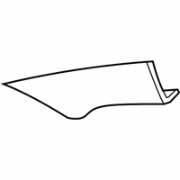 OEM 2016 BMW X3 Cover, Column A Right - 51-43-7-225-308