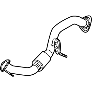 OEM 2020 Honda CR-V Pipe A, Exhaust - 18210-TPG-A01