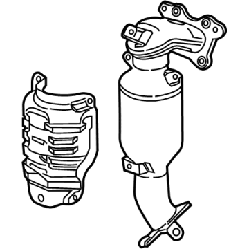 OEM Honda CR-V Converter Assembly - 18150-5RD-L00