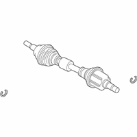 OEM 2015 Ford Focus Axle Assembly - CM5Z-3B437-A