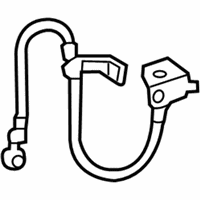 OEM Kia Forte Brake Front Hose, Right - 58732F2510