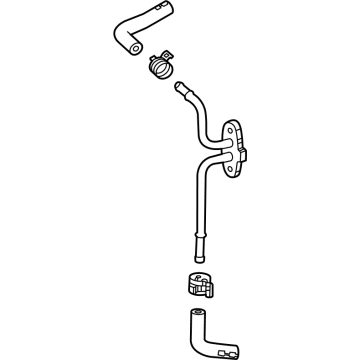 OEM Chevrolet Coolant Line - 12703243