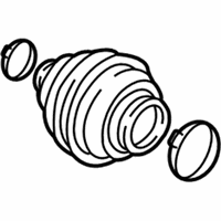 OEM 2004 BMW X5 Repair Kit Bellows, Exterior - 31-60-7-578-761