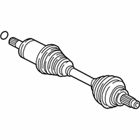 OEM 2005 BMW 330xi Cv Axle Assembly Left - 31-60-7-505-199