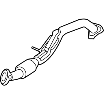 OEM 2022 Honda Civic PIPE ASSY- A, EX - 18200-T20-A01