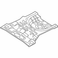 OEM Hyundai Elantra Panel-Rear Floor - 65511-2D010