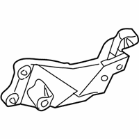 OEM 2002 Toyota Sequoia Front Mount Bracket - 12315-50090