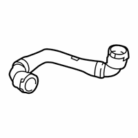 OEM 2016 BMW 750i xDrive Radiator Hose - 17-12-8-602-677