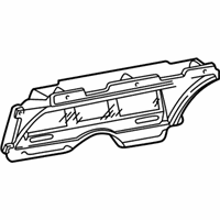 OEM 1993 Chevrolet Astro Gauge Cluster - 16164015