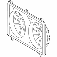 OEM 2010 Lexus LS600h Shroud, Fan - 16711-38100