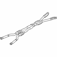 OEM 2006 BMW M6 Exhaust Pipe Assembly - 18-30-7-836-547