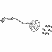 OEM 2021 Ford Expedition Hub & Bearing - JL1Z-1109-A