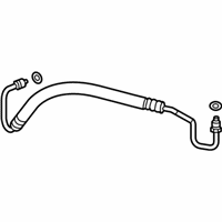 OEM 2012 Chevrolet Captiva Sport Power Steering Return Hose - 22801689