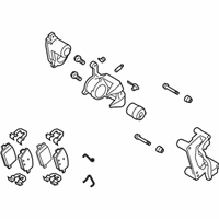 OEM 2021 Hyundai Palisade Brake Assembly-RR Wheel, RH - 58230-S9300