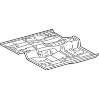 OEM 2004 Toyota Camry Pan, Front Floor - 58111-33903