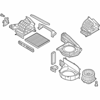 OEM Hyundai Genesis Coupe Blower Unit - 97100-2M000