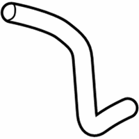 OEM Lexus NX250 Hose, Water By-Pass - 16267-25060