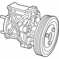 OEM 2008 Dodge Caliber Engine Cooling Water Pump - 4884784AC