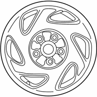 OEM 2002 Toyota Sienna Wheel, Alloy - 42611-AE010