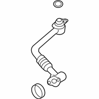 OEM Lincoln Oil Outlet Tube - L1MZ-9T515-A