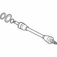 OEM 2019 BMW 640i Gran Coupe Right Passenger Side Rear Axle - 33-20-7-577-508