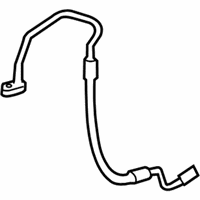 OEM 2011 BMW X5 Pressure Hose, Compressor-Condenser - 64-50-9-195-802