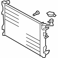 OEM 2012 Hyundai Elantra Radiator Assembly - 25310-2H000