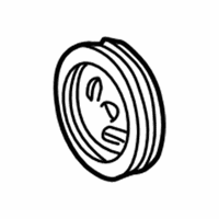 OEM 1997 Ford E-350 Econoline Club Wagon Pulley - XC2Z-6312-AA