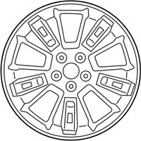 OEM 2018 Kia Soul Wheel Assembly-Aluminum - 52905B2300
