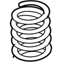 OEM 2000 Toyota Avalon Coil Spring - 48231-AC041