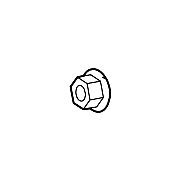 OEM GMC Adjust Bolt Nut - 11549005