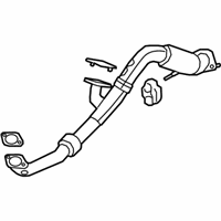 OEM 2016 Kia Sorento Front Muffler Assembly - 28610C6200