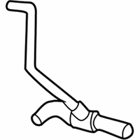 OEM 1997 Oldsmobile Cutlass Outlet Radiator Coolant Hose Assembly - 22594001