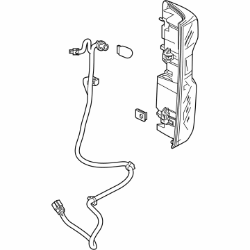 OEM 2022 Chevrolet Silverado 3500 HD Tail Lamp - 84733537