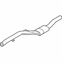 OEM BMW 530e Sedan Exchange Exhaust Pipe Catalyst - 18-30-8-658-505