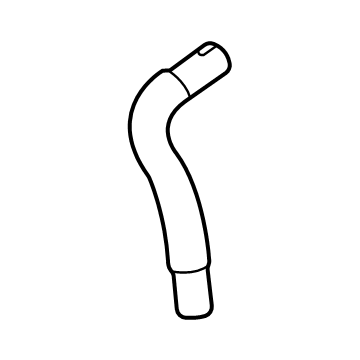 OEM 2022 Lexus LC500 Hose, Water By-Pass - 16264-38120