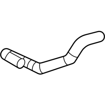 OEM 2022 Lexus LC500 Hose, Reserve Tank O - 16566-31050