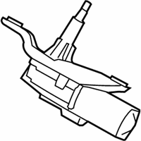 OEM 2010 BMW X5 Rear Window Wiper Motor - 67-63-6-942-165