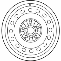 Genuine Scion Wheel, Steel - 42611-21210